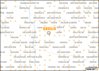 map of Abadia