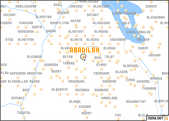 map of ‘Abādilah