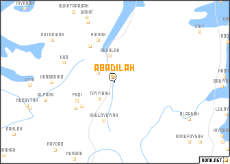 map of ‘Abādilah
