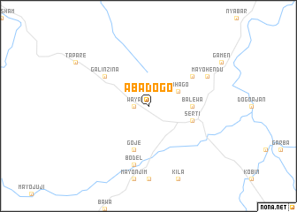 map of Abadogo
