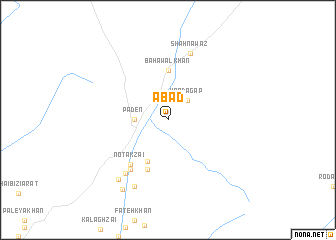 map of Ābād