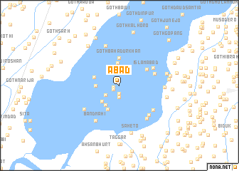 map of Ābād