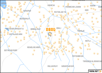 map of Abād