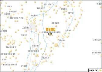 map of Abād