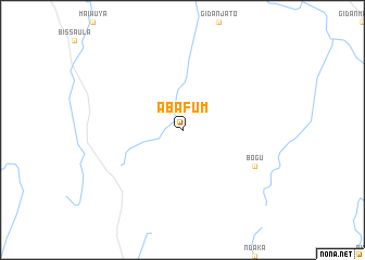 map of Abafum