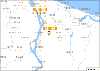 map of Abagao