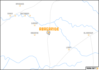 map of Ab Agaridé