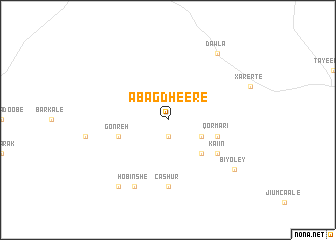 map of Abag Dheere