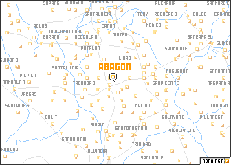 map of Abagon