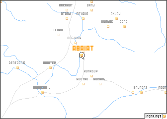 map of Abaiat