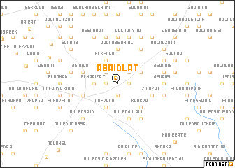 map of Abaïdlat