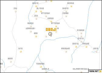 map of Abaji