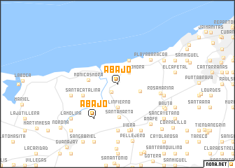 map of Abajo