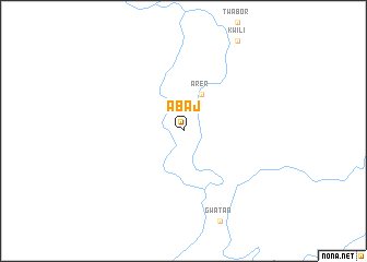 map of Abaj
