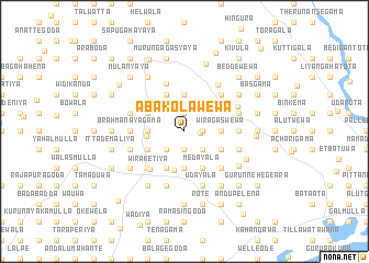 map of Abakolawewa