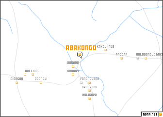 map of Abakongo