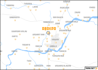 map of Abakpa