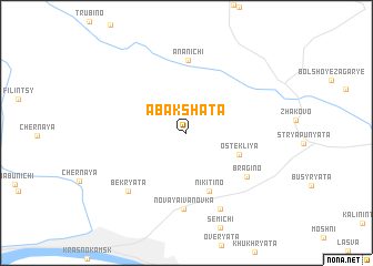 map of Abakshata