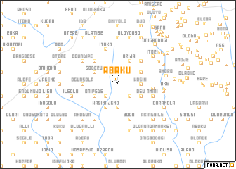 map of Abaku