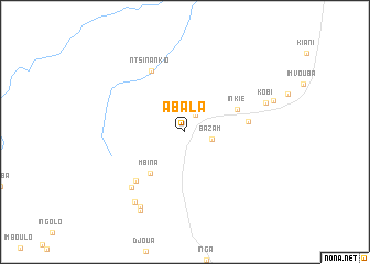 map of Abala