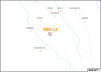 map of Aballa