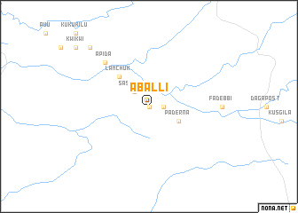 map of Aballi