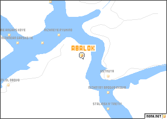 map of Abalok