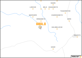 map of Ābalo