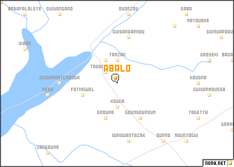 map of Abalo