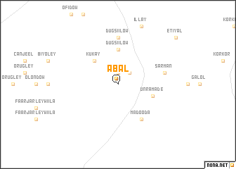 map of Abal