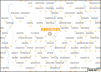 map of Abamkrom