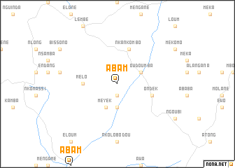 map of Abam