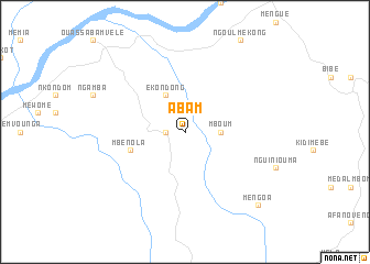 map of Abam