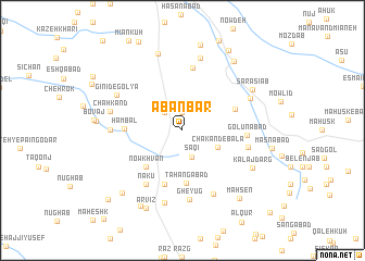 map of Āb Anbār