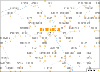 map of Abanengui