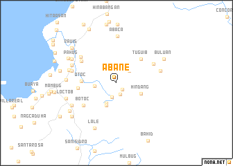 map of Abane