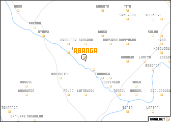 map of Abanga