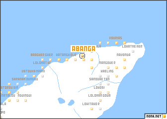 map of Abanga