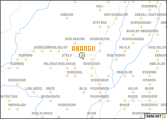 map of Abang II