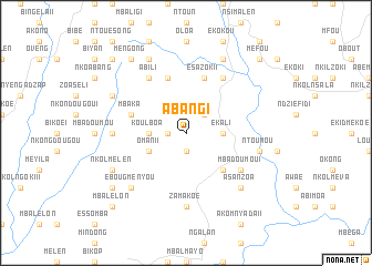 map of Abang I