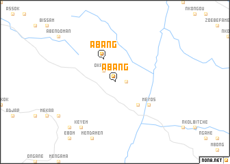 map of Abang