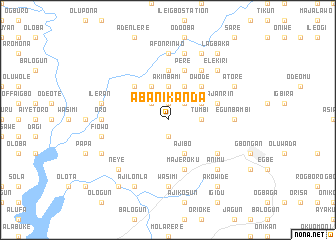 map of Abanikanda
