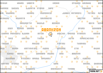 map of Abankrom