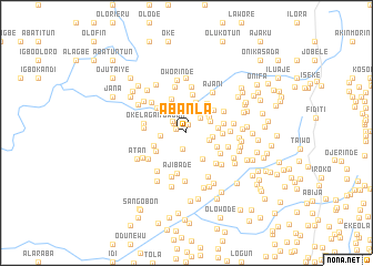 map of Abanla