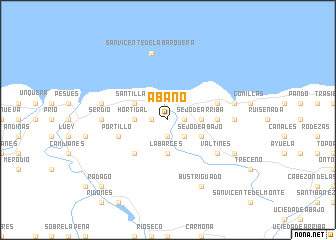 map of Abaño