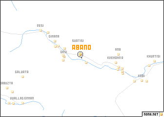 map of Abano
