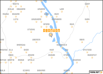 map of Abanwan