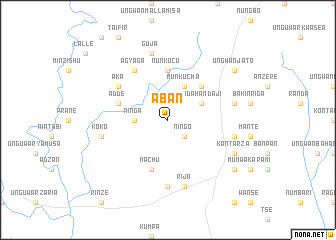 map of Aban