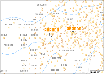 map of Aba Odo