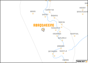 map of Abaq Dheere